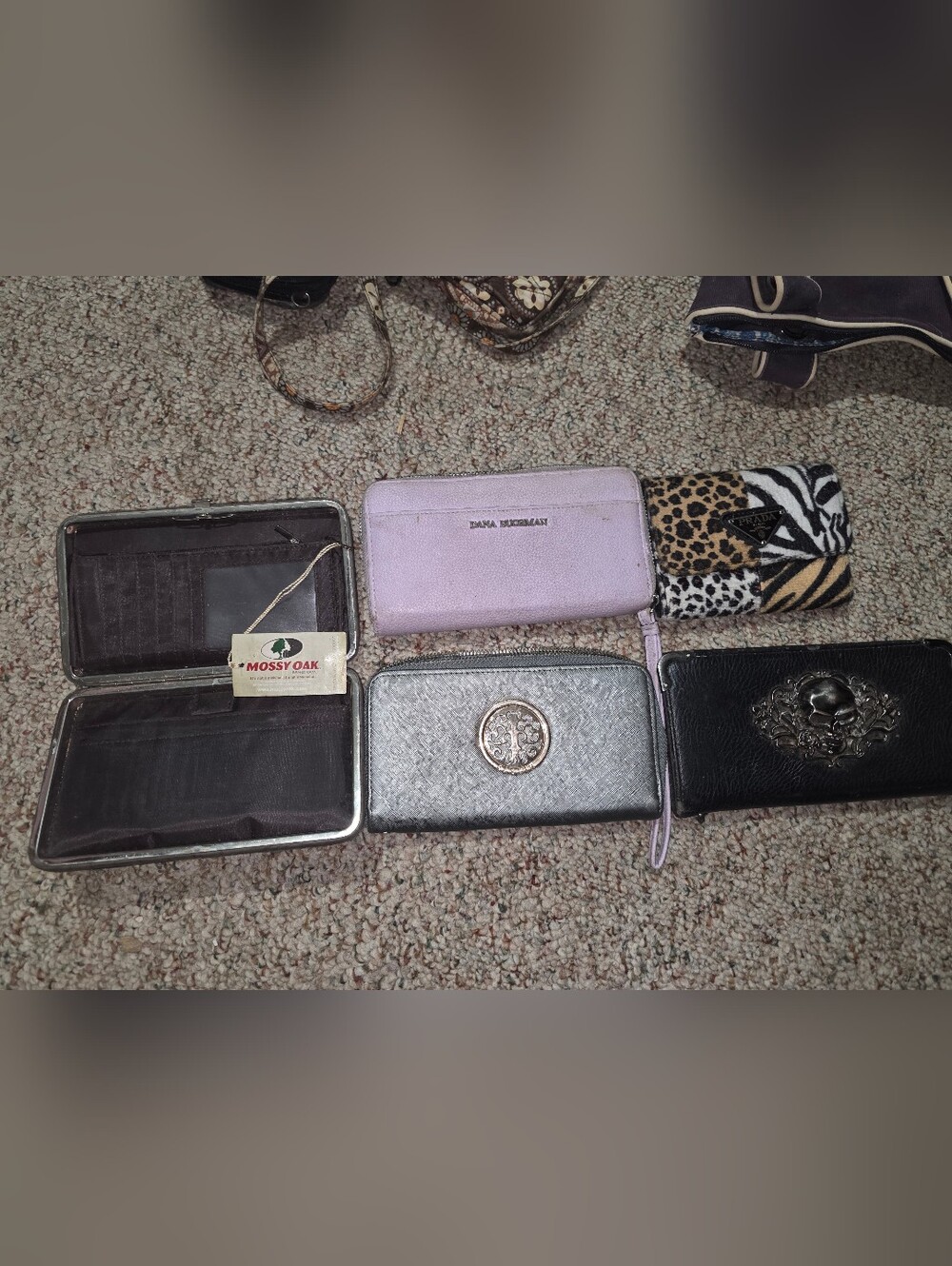 4 Cute Wallets, Mossy Oak NWT, & More..